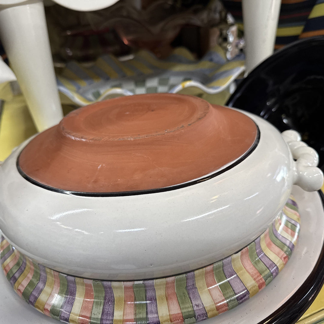 Mackenzie Childs Piece De Resistance Lidded Tureen Second Not Finished