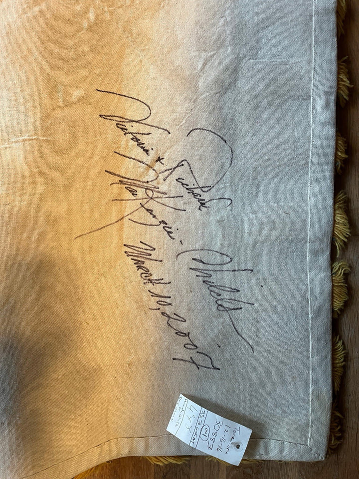 Mackenzie Childs  Victoria & Richard Emprise Signed 4’x8’ Foot Rug New