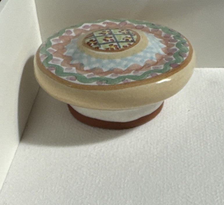 Mackenzie Childs One Heather Taylor Drawer Pull - One Knob  2.25” Retired