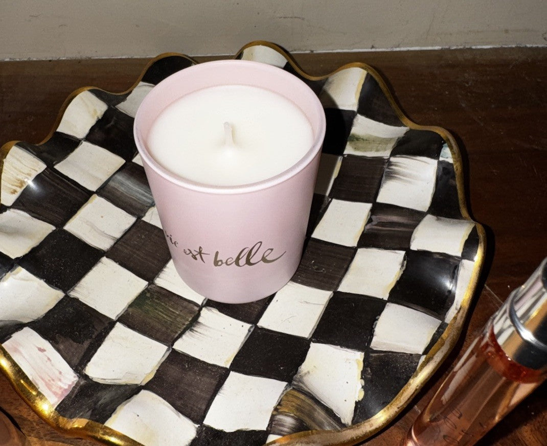 Lancôme  La Vie L'Eau de Parfum  Spray 0.3oz & Body Lotion. 1.69oz.  & Candle