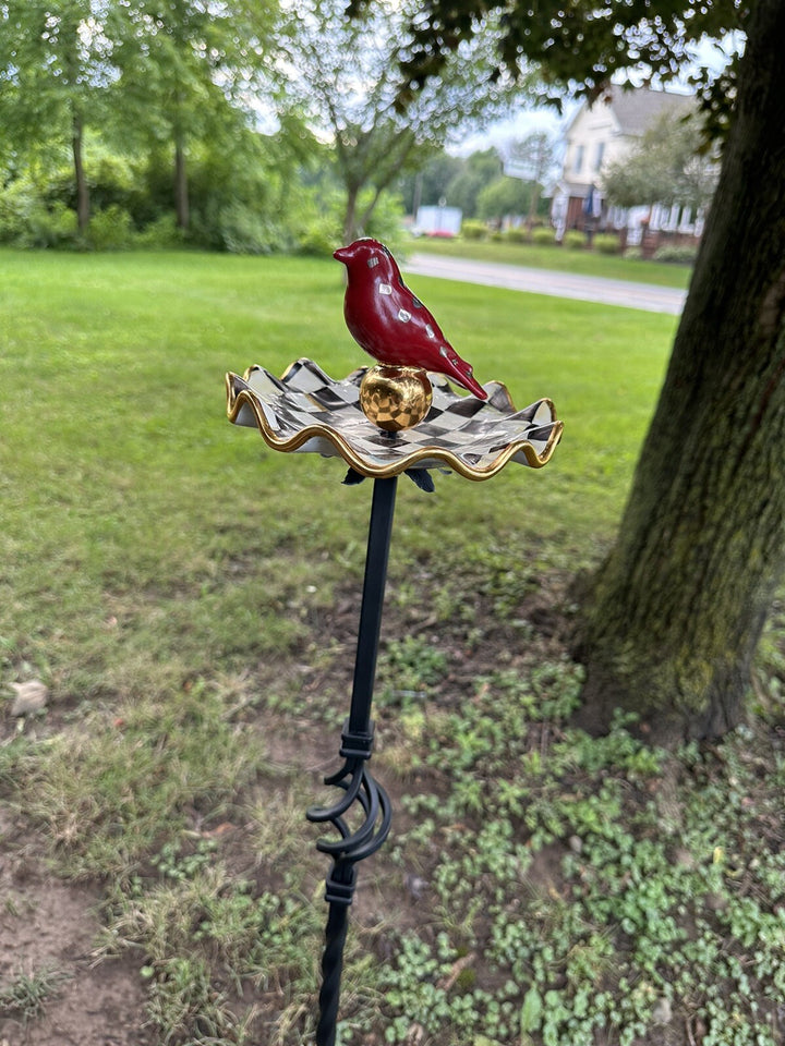 Outdoor GARDEN STAKE~42 ” Fabricated For A Mackenzie Childs Garden Ball