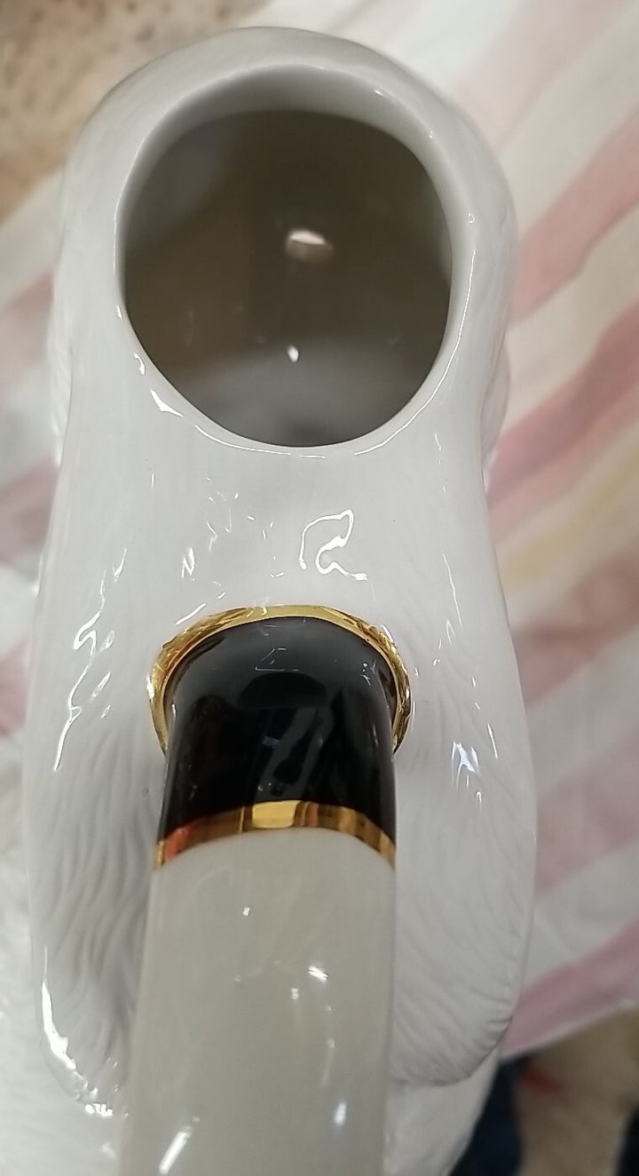 Mackenzie Childs  White Rabbit Ceramic Pitcher Courtly Check - Sold Out