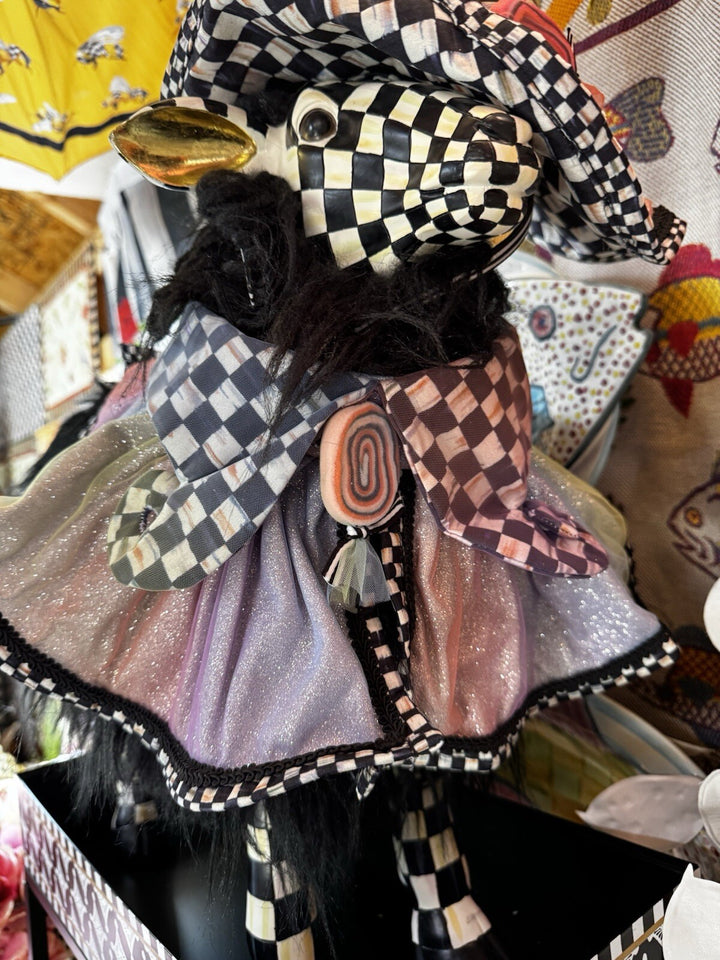 Mackenzie Childs Trick or Treat Fascinator Fancy Collar- New