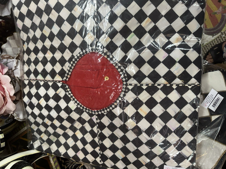 MACKENZIE-CHILDS Harlequin TARTASTIC TARTAN TREE SKIRT,NEW 60”