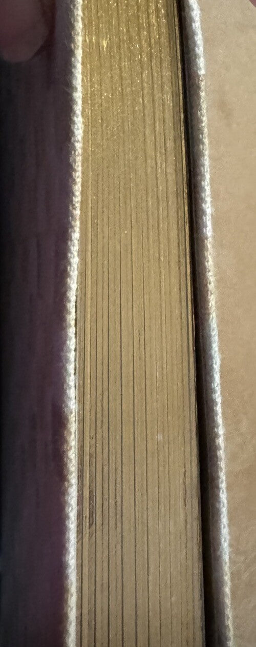 Mackenzie Childs Parchment  Check Fabric 9”x6” Unlined Journal - Rare Unused