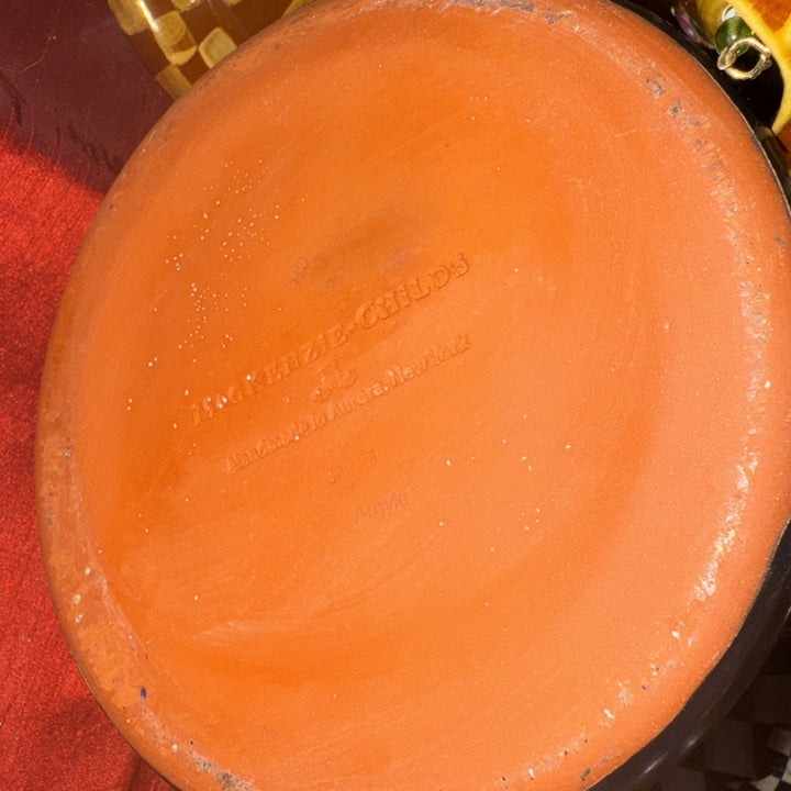 MacKenzie Childs Column Canister Argyle Collection 17" 2010 Retired