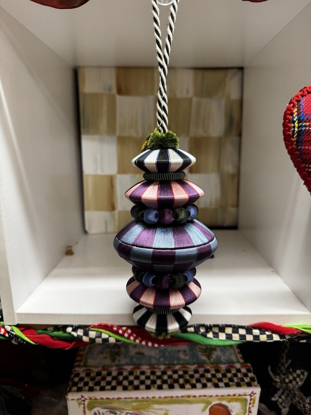 MacKenzie Childs Moonlight Garden Lolo Tassel With Tag- Retired