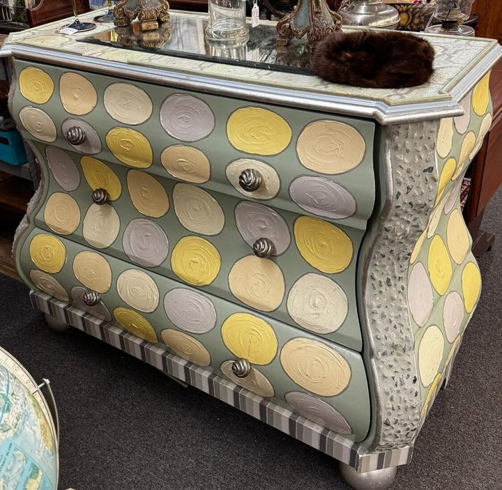 Mackenzie Childs Sea shore   Bombay Chest - Large - Retired-