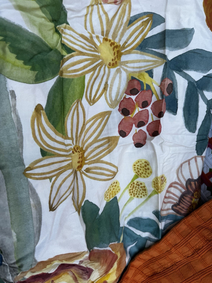 Mackenzie Childs Kira's Garden Comforter Full/Queen 4 Shams