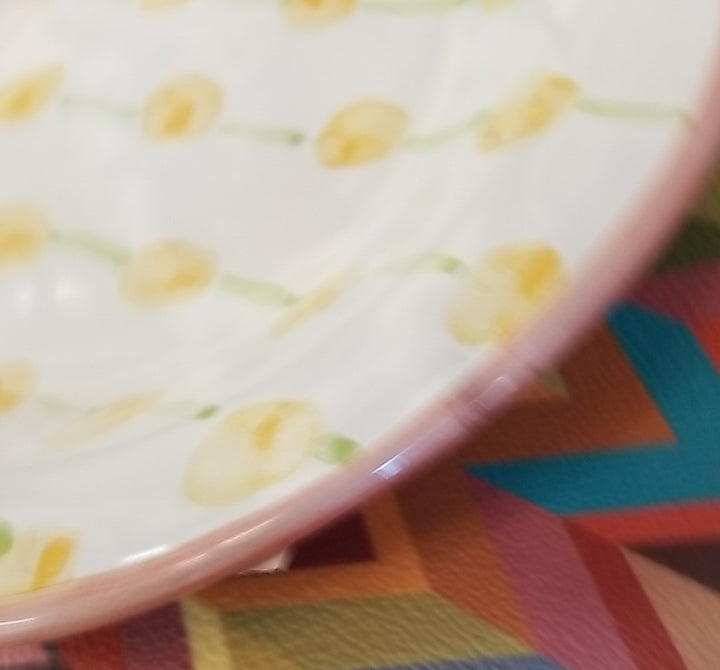 MacKenzie Childs Vintage  Fenwick Dessert Plate 8” 2004  vintage