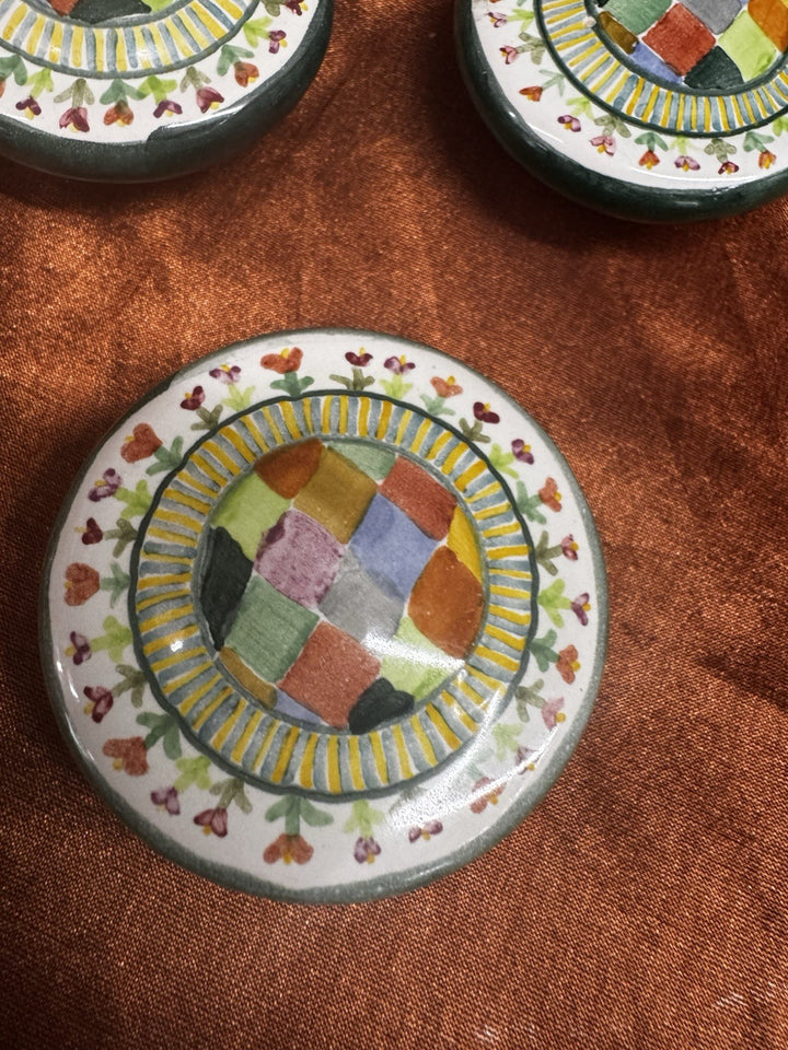 Mackenzie-Childs POPLAR RIDGE Large 2.5" Knob One RETIRED NEW