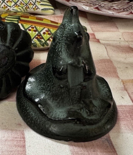 Mackenzie Childs One Metal Chicken Rooster Cabinet Knob/Pull-  With Hardware