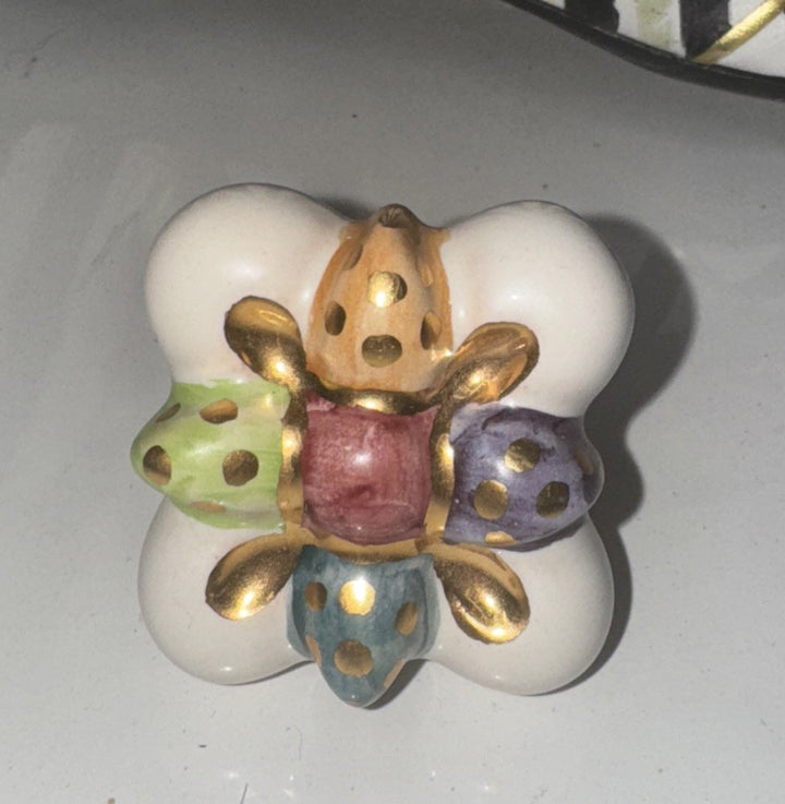 Mackenzie Childs Crown Jewel Knob- Rare