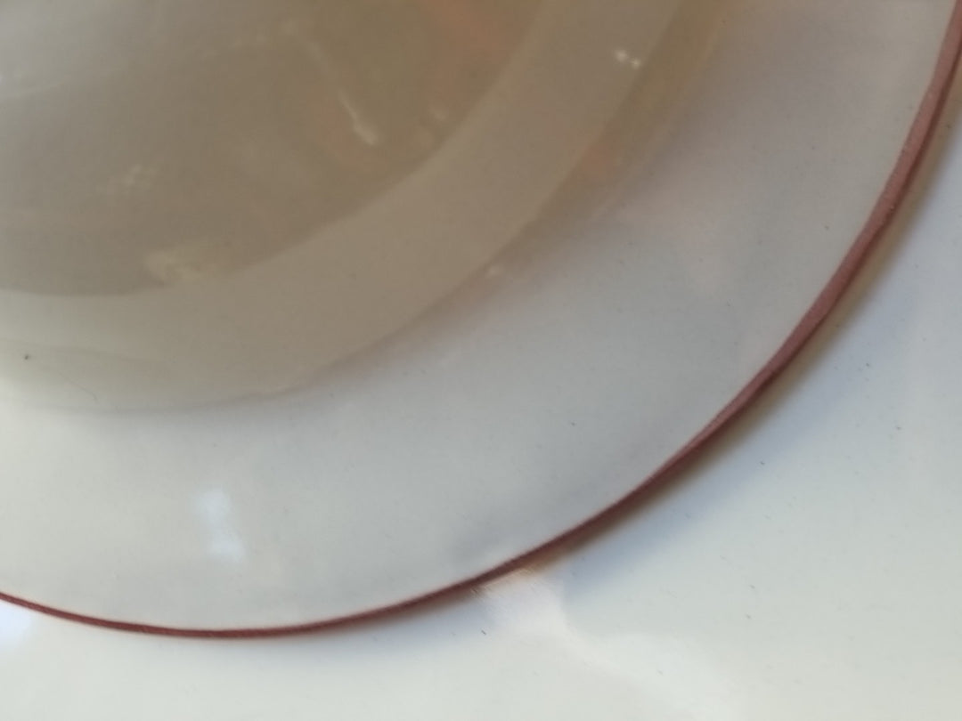 MacKenzieChilds Wallcourt  Fenwick Ceramic Bowl 8.25" Long - 3” Tall