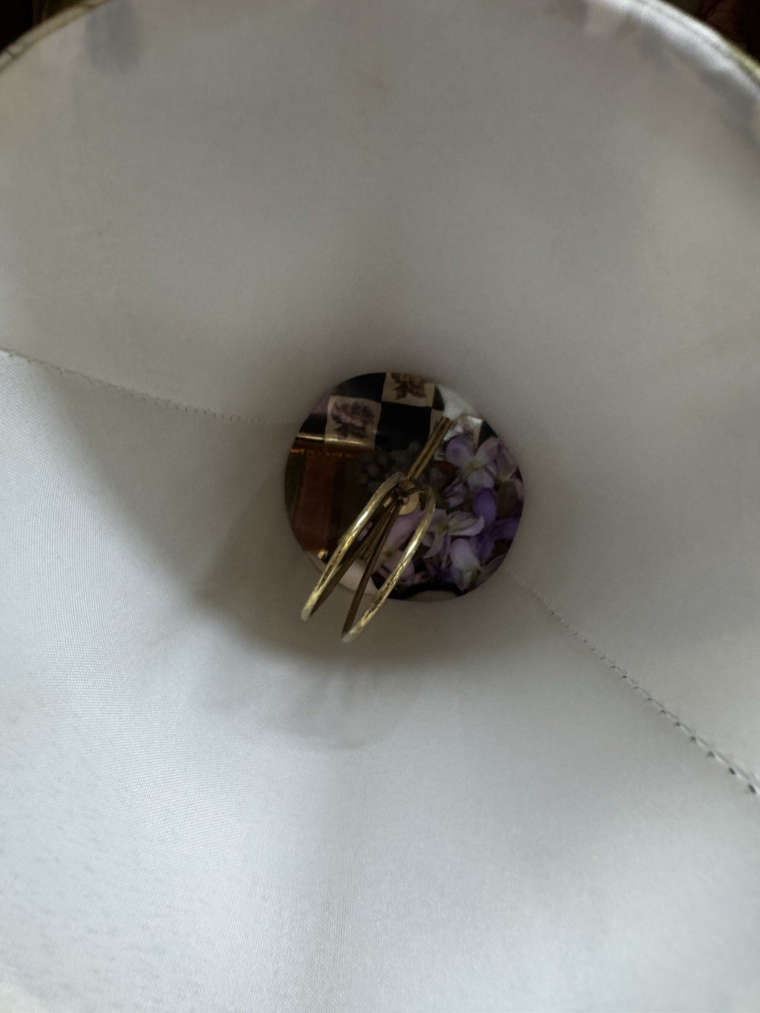 Mackenzie Childs Palazzo Swirl chandelier Lamp Shade- Retired Set Of 2