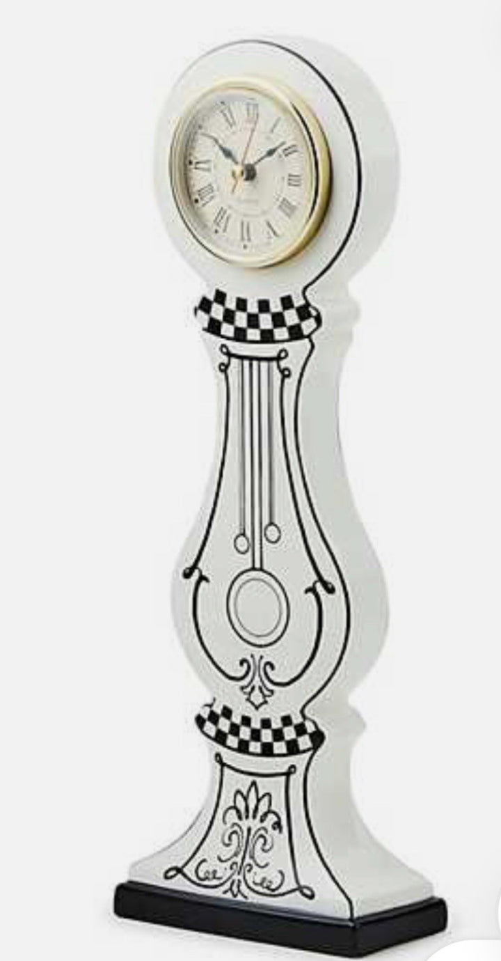 MacKENZIE CHILDS DOODLES CLOCK-new