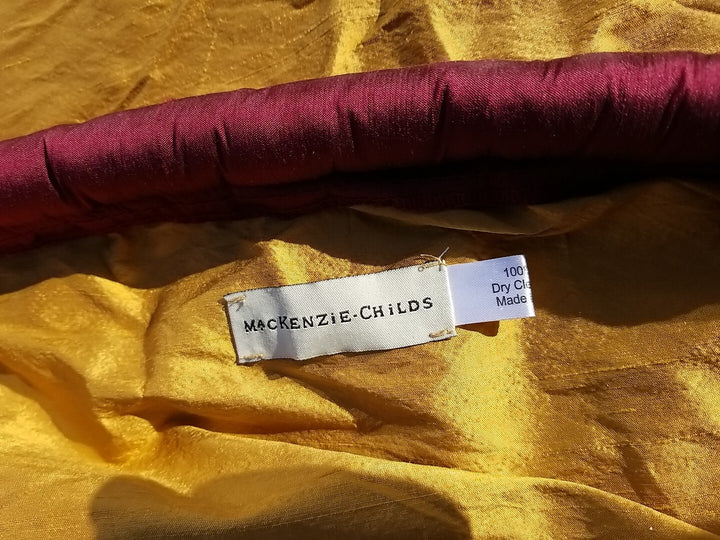 RETIRED Mackenzie Childs MARZIPAN 90" Round TABLECLOTH/UNDERSKIRT