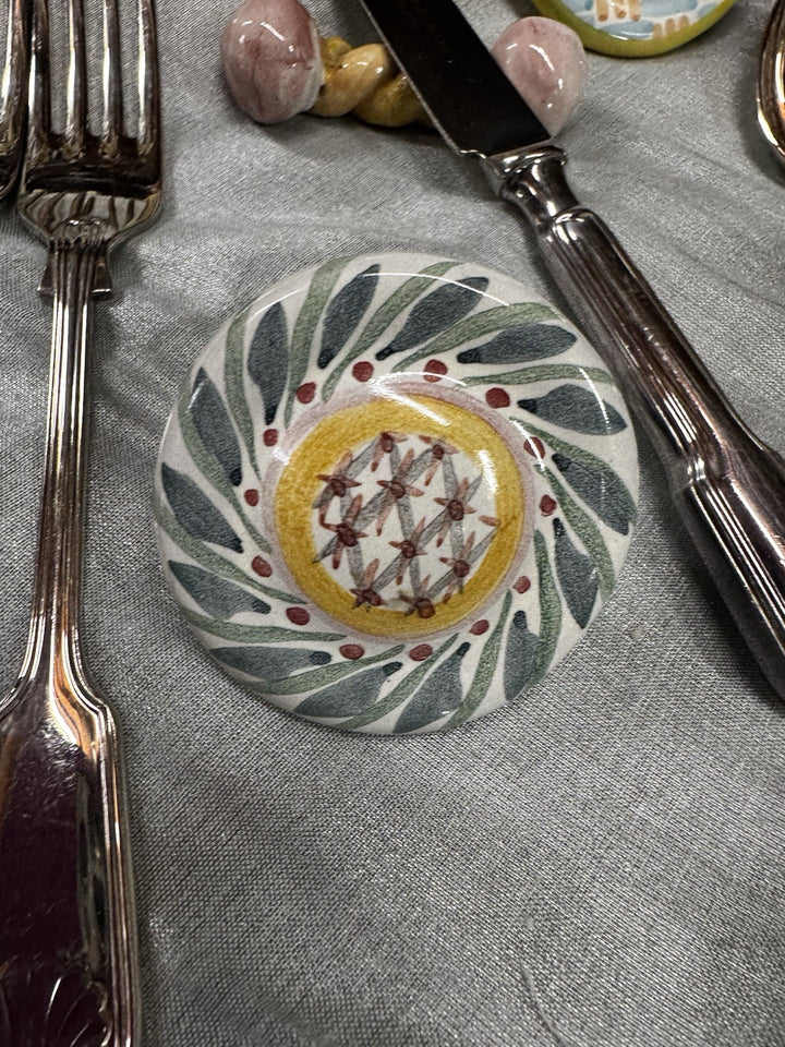 Mackenzie Childs Taylor Brighton Pavilion  Drawer Pull - One Knob  2.25” Retired