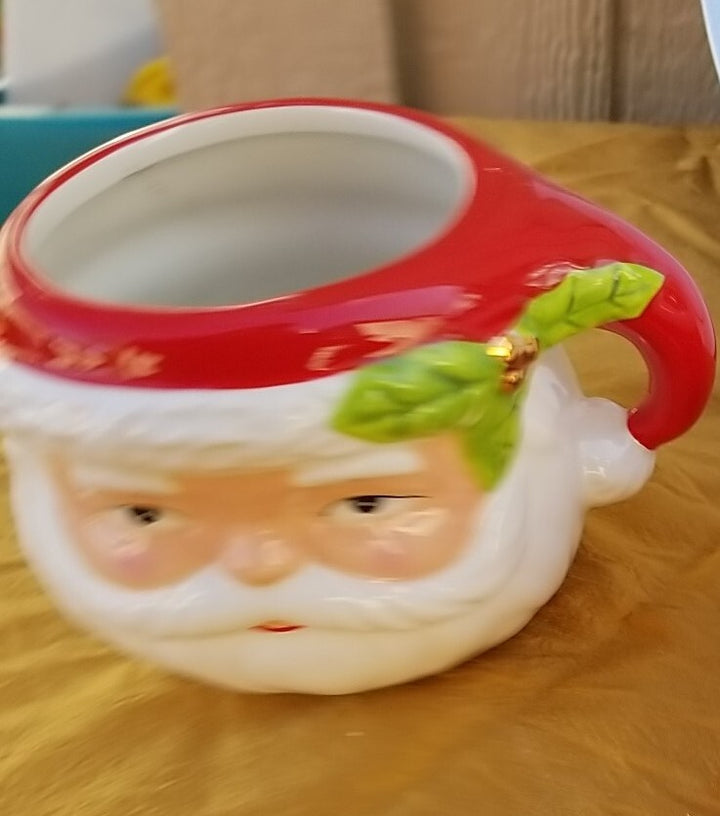 MACKENZIE CHILDS Granny Kitsch Santa Tower SET OF THREE - New