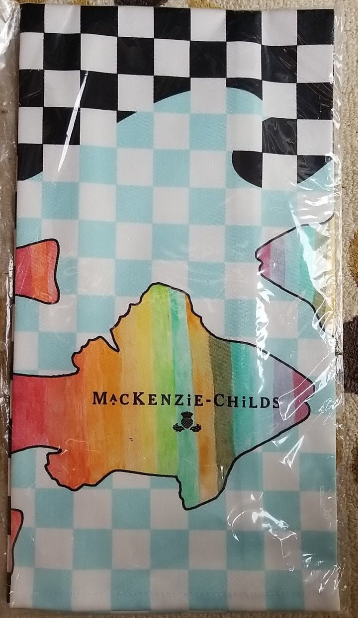 Mackenzie Child’s Rainbow Fish Dish / Tea Towel - NWT