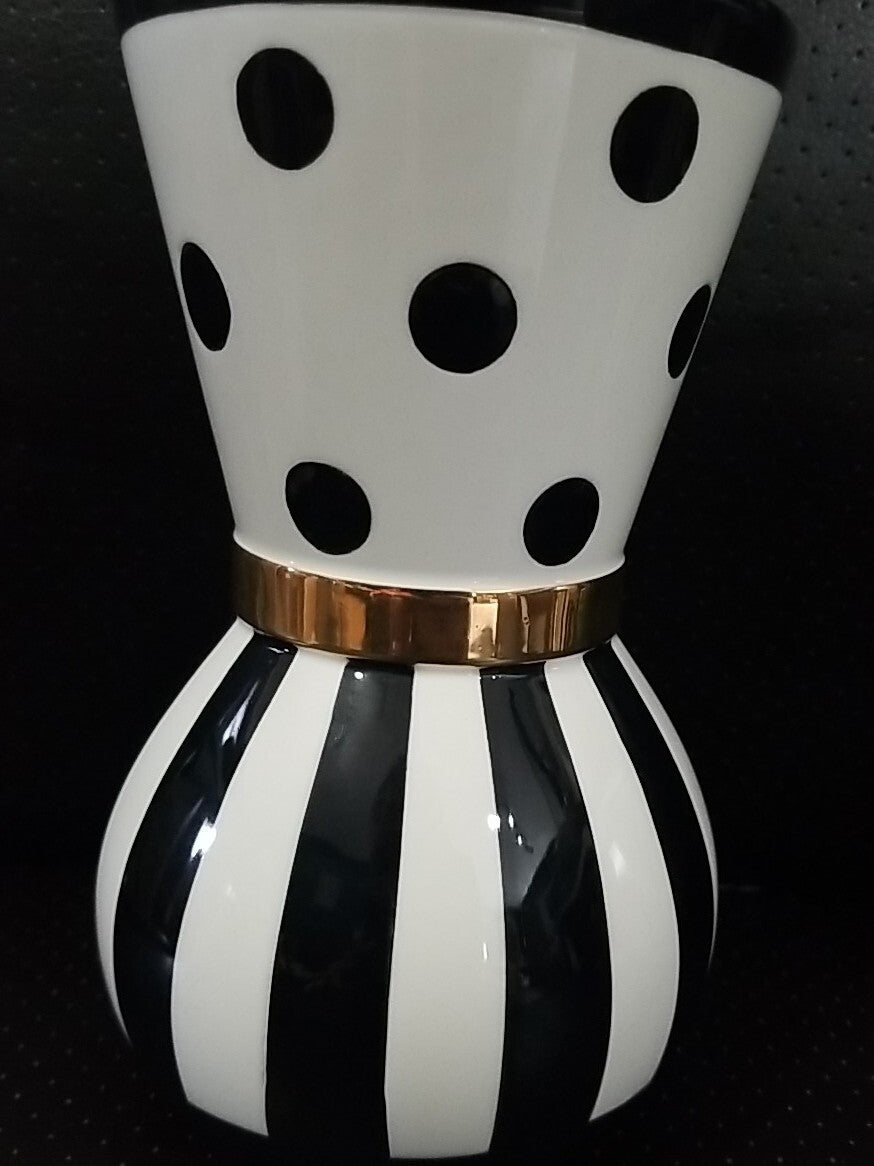 SET OF 3 MACKENZIE CHILDS Marquee VASE Set New- Retired