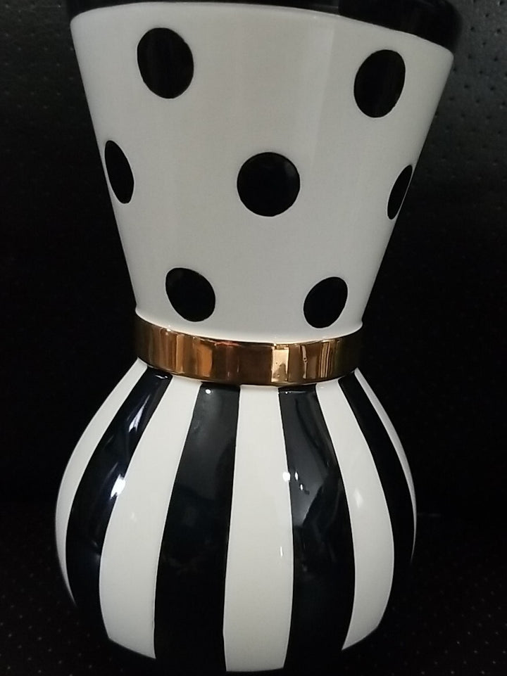 SET OF 3 MACKENZIE CHILDS Marquee VASE Set New- Retired