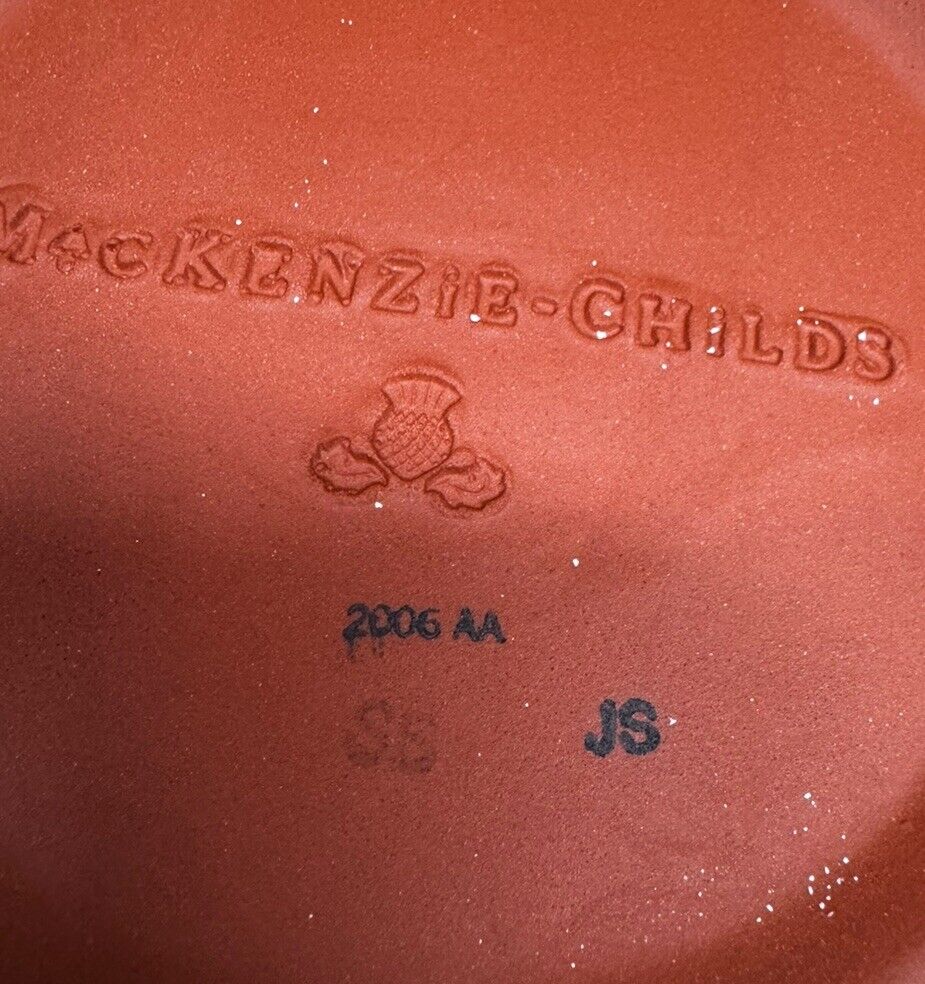 MACKENZIE CHILDS Ceramic  Retired sunny Side Up Ceramic 10 3/8"  Bowl 2006