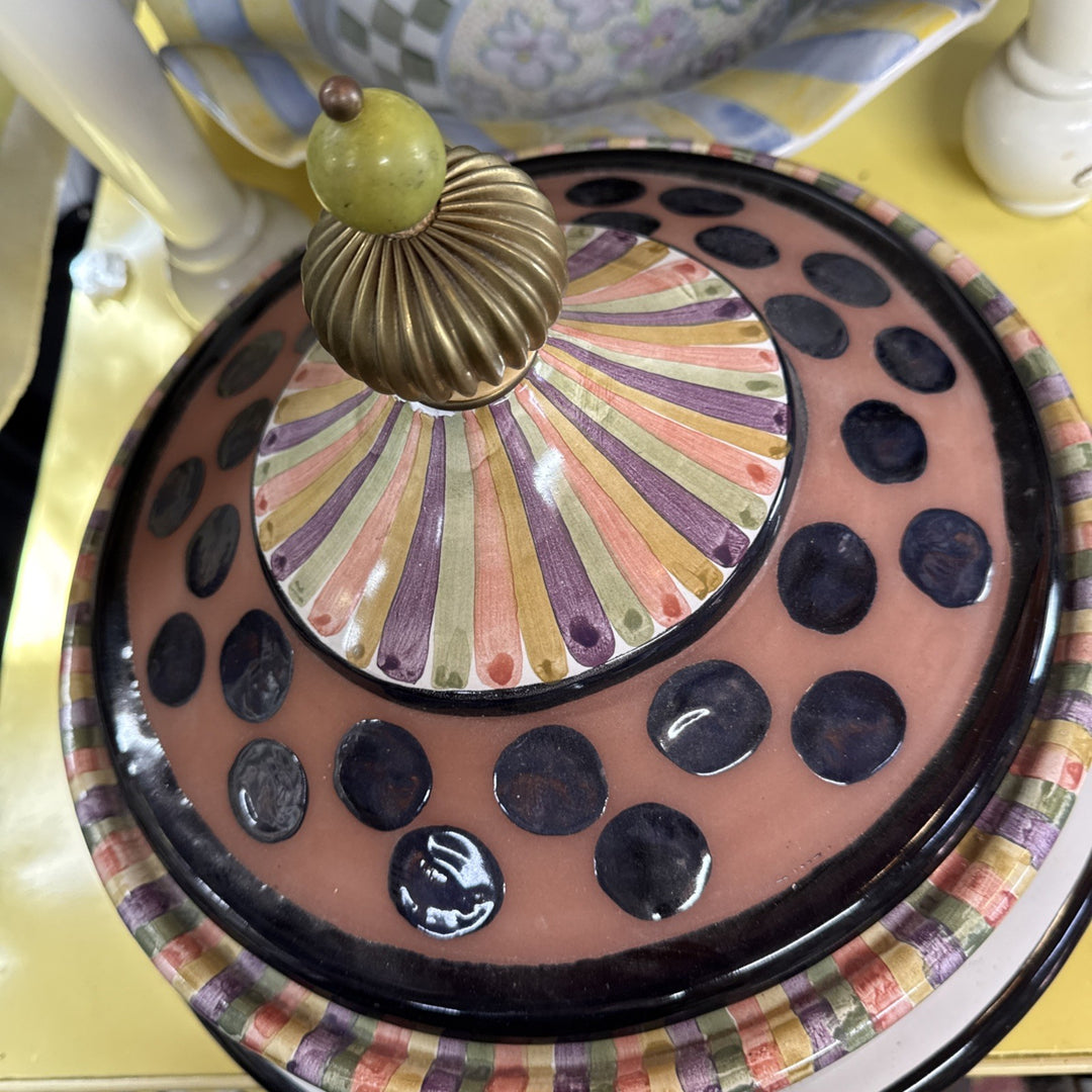 Mackenzie Childs Piece De Resistance Lidded Tureen Second Not Finished