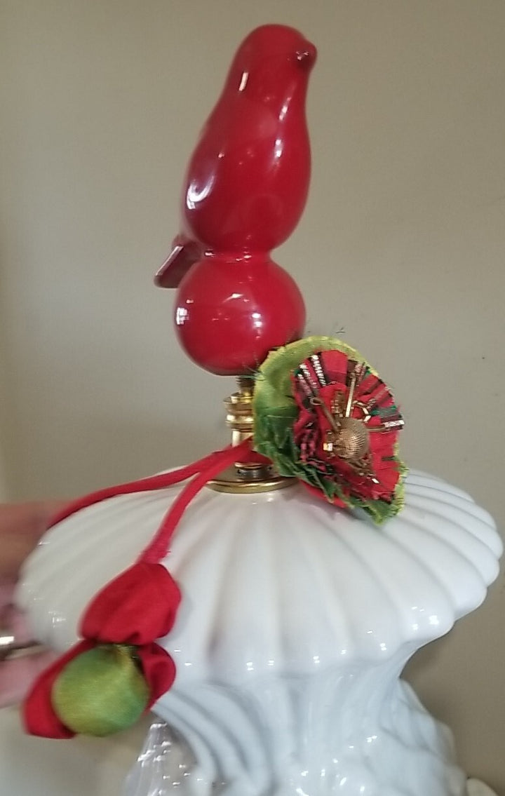 Mackenzie childs Tartan  Napkin ring Set Of 2. Wired 12" Retired