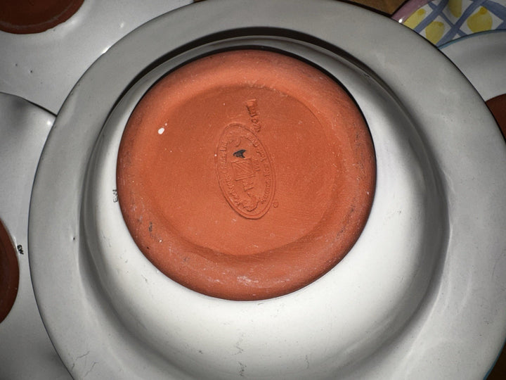 Mackenzie Childs Wallcourt Imrie Ceramic Bowl 8.25" X3” Tall 1988 Vintage