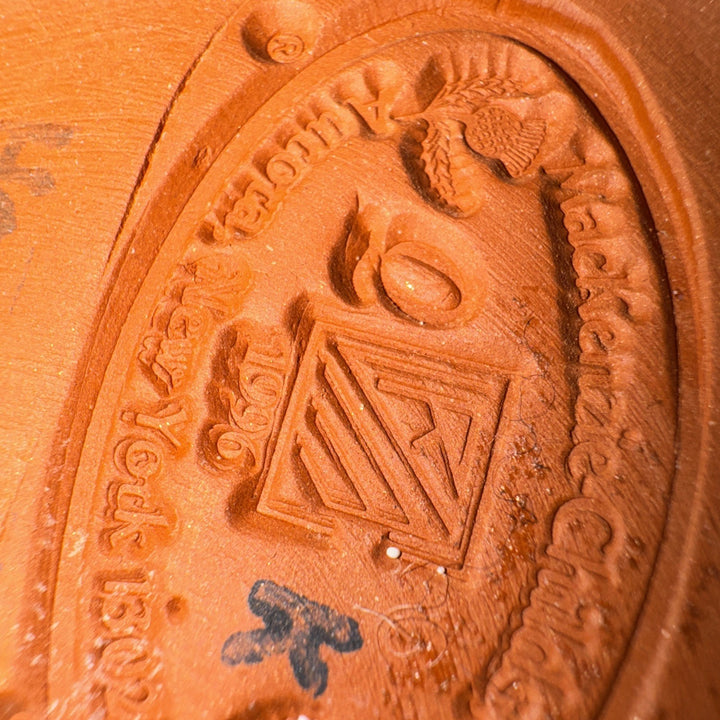 Mackenzie Childs Ceramic Taylor Heather Teapot- Retired 1990