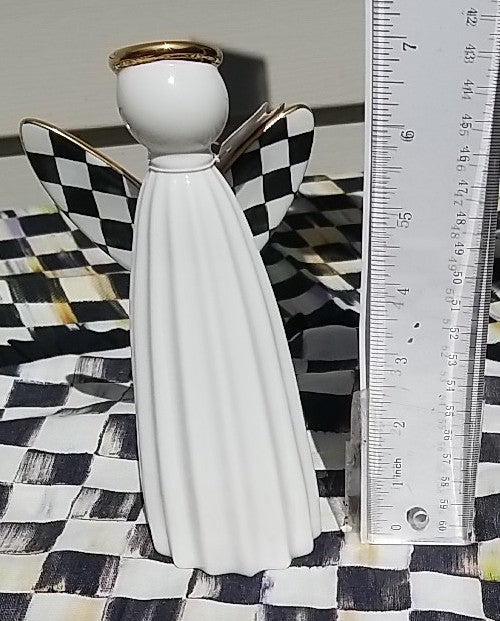MacKENZIE CHILDS FARMHOUSE MEDIUM ILLUMINATED ANGEL