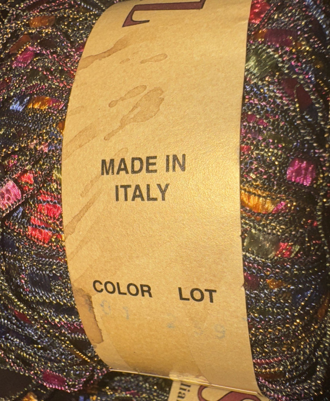 Plymouth Yarn Eros Glitz Ladder #101 Lot#144 158 Yards 50 Gr Italy set of 2-new