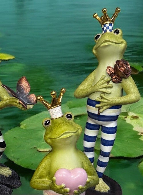 MacKenzie- Childs Exclusive Royal Check Fergal the Frog New