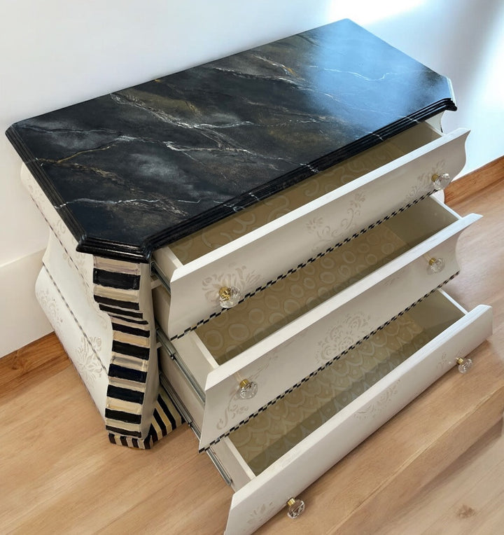 Mackenzie Childs Magnificent Bosa Nova Bombay 2007 Made In Aurora New