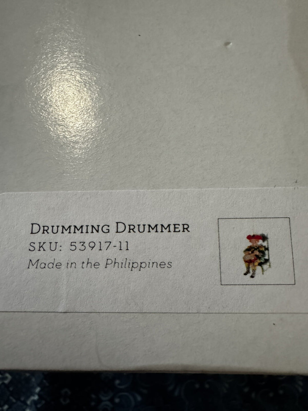 Mackenzie Childs Twelve Days Of Christmas Drummer Drumming  With Box