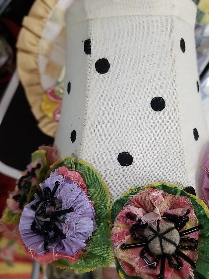 MacKenzie-Childs Cutting Garden Chandelier Lamp Shade- Excellent Retired