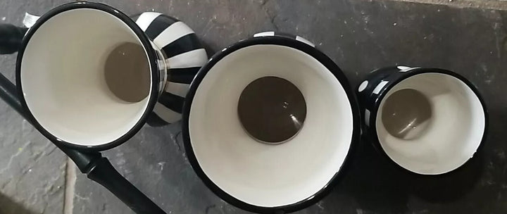 SET OF 3 MACKENZIE CHILDS Marquee VASE Set New- Retired