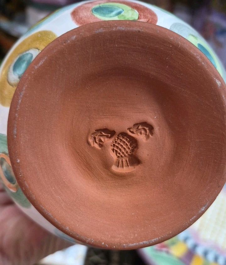 MACKENZIE CHILDS  Bubble BUD VASE Ceramic NEW- Retired Pattern