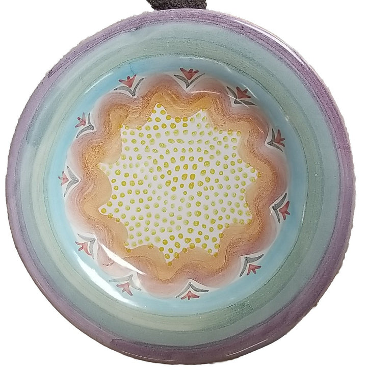 MacKenzie-Childs Vintage Brittany Dessert Plate 8.5” vintage 1991