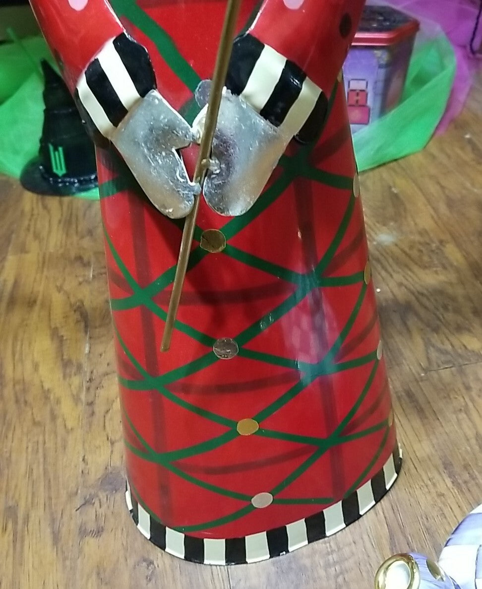 Mackenzie Childs "Deck the Halls" Moose w/ Ornaments  36" Tall- Excellent