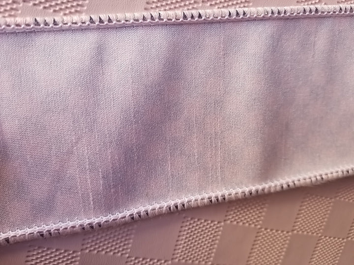 MacKenzie Childs Courtly Check Ribbon PINK Edge 2.5" Wide - New Roll