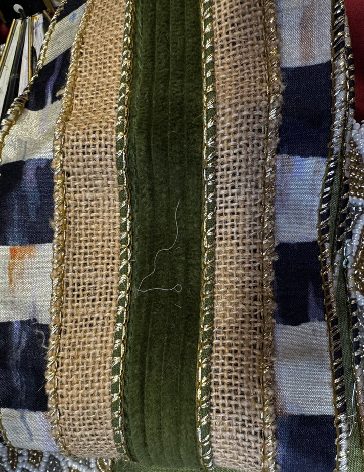 MacKenzie Childs Farmhouse Ribbon 4" x 5 Yards - NEW
