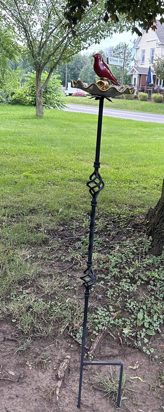 Outdoor GARDEN STAKE~42 ” Fabricated For A Mackenzie Childs Garden Ball